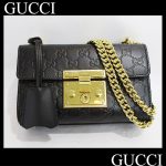 GUCCI409487シマパドロックチェーンショルダーバッグ 2017年新作★なかなｋ手に入りません((+_+))新品未使用★お買い得です！！買取 東大和 新青梅街道 武蔵大和 小平 久米川 東村山 武蔵村山 砂川 立川 福生 あきる野 西多摩 瑞穂 青梅